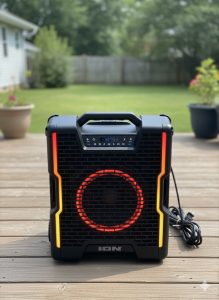 Tables, Chairs, Generators, Speakers