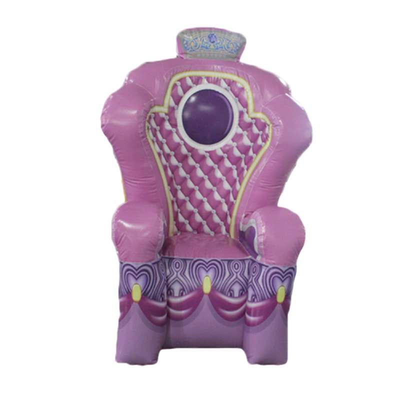 Princess Throne Inflatable Photo Op