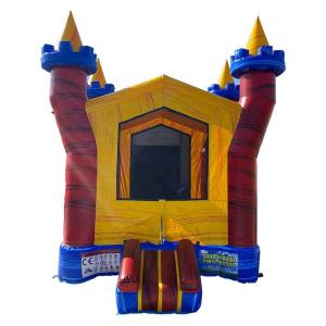 Red 3D Castle 13x13 Bounce House