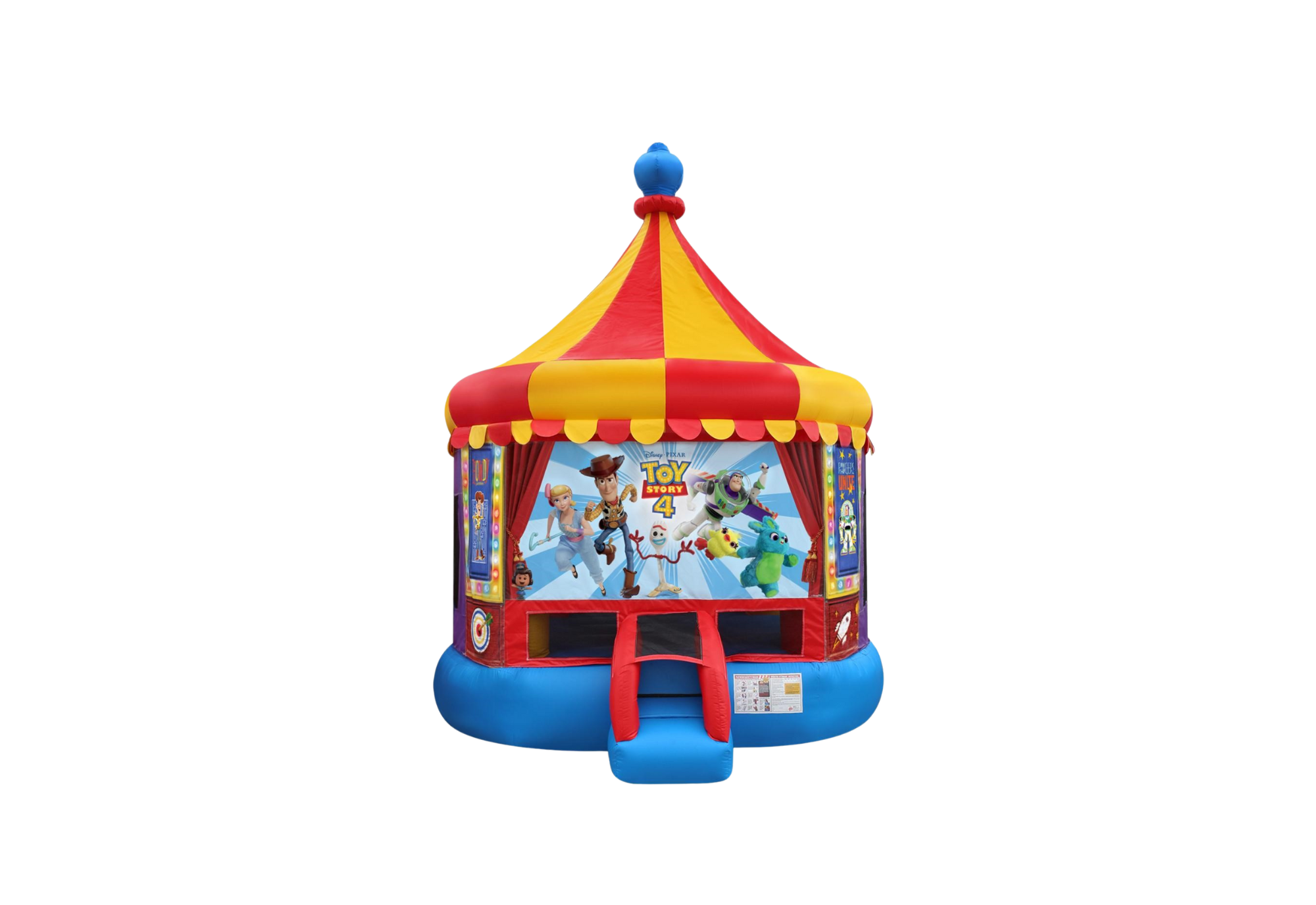 Toy Story Round 16x16 Bounce House