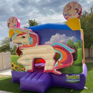 Unicorn 13x13 Bounce House 2