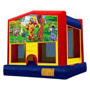 Winnie The Pooh Banner Bounce House