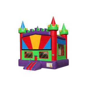 Rainbow Castle 13x13 Banner Bounce House