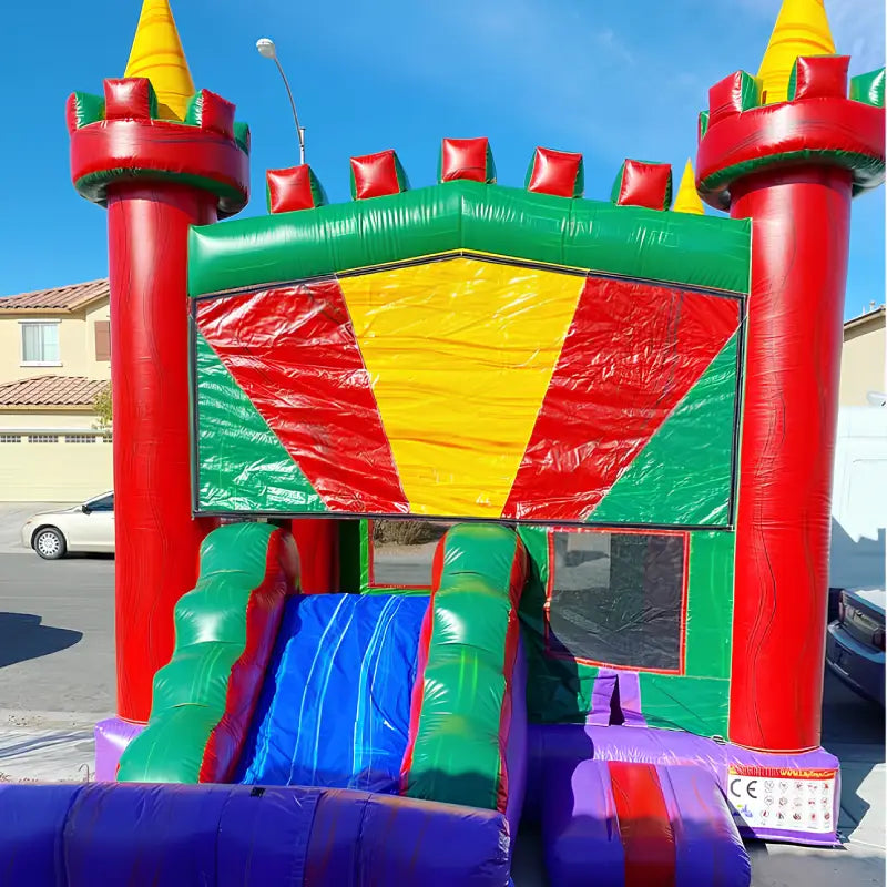4-in-1 Castle Jr Banner Bounce House