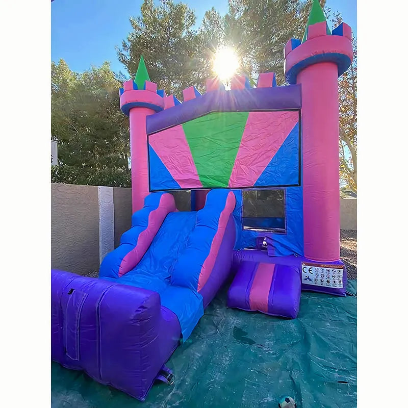 4-in-1 Princess Castle Jr Banner Bounce House