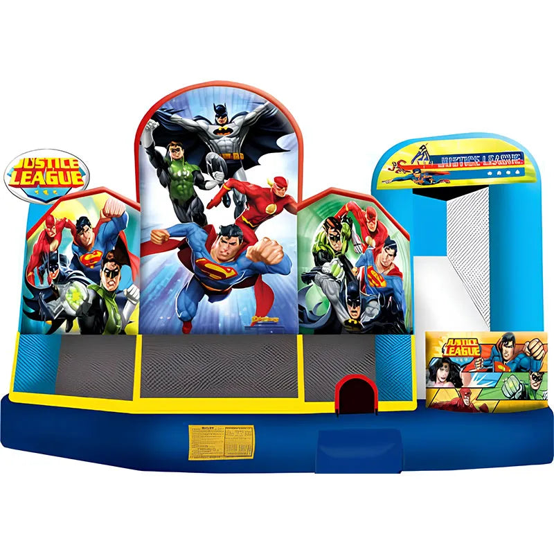 5-in-1 Justice League Bounce House