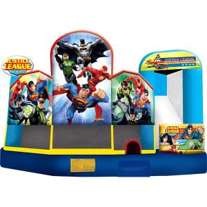5-in-1 Justice League Bounce House