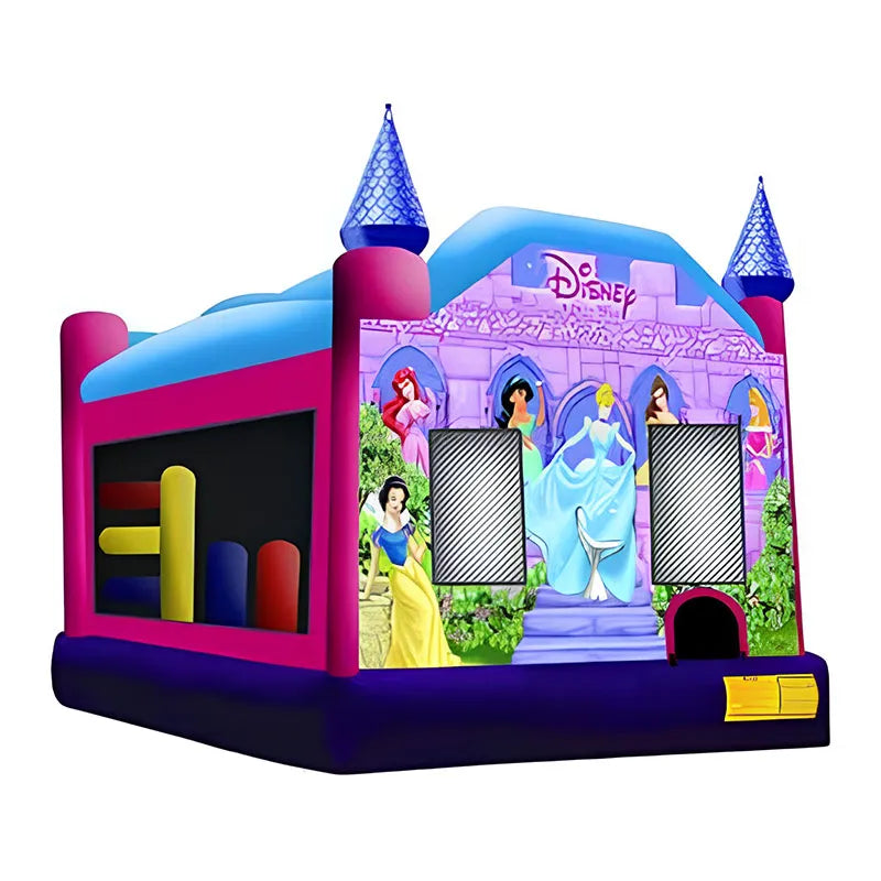 6-in-1 Disney Princess Castle Bounce House