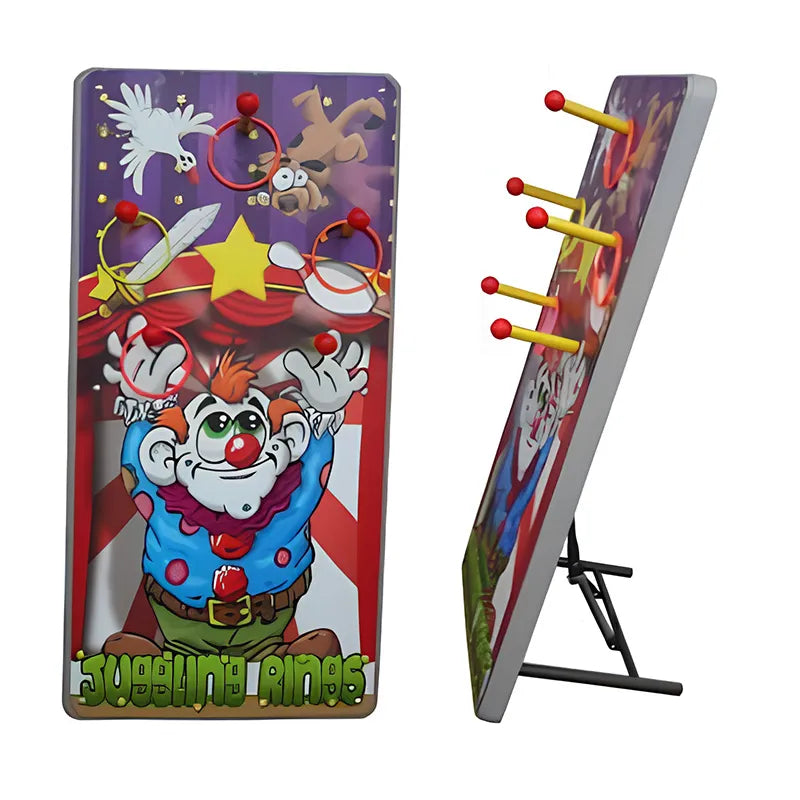 Juggling Clown Ring Toss Carnival Game