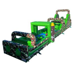 90' Boot Camp Dual Lane Obstacle Course