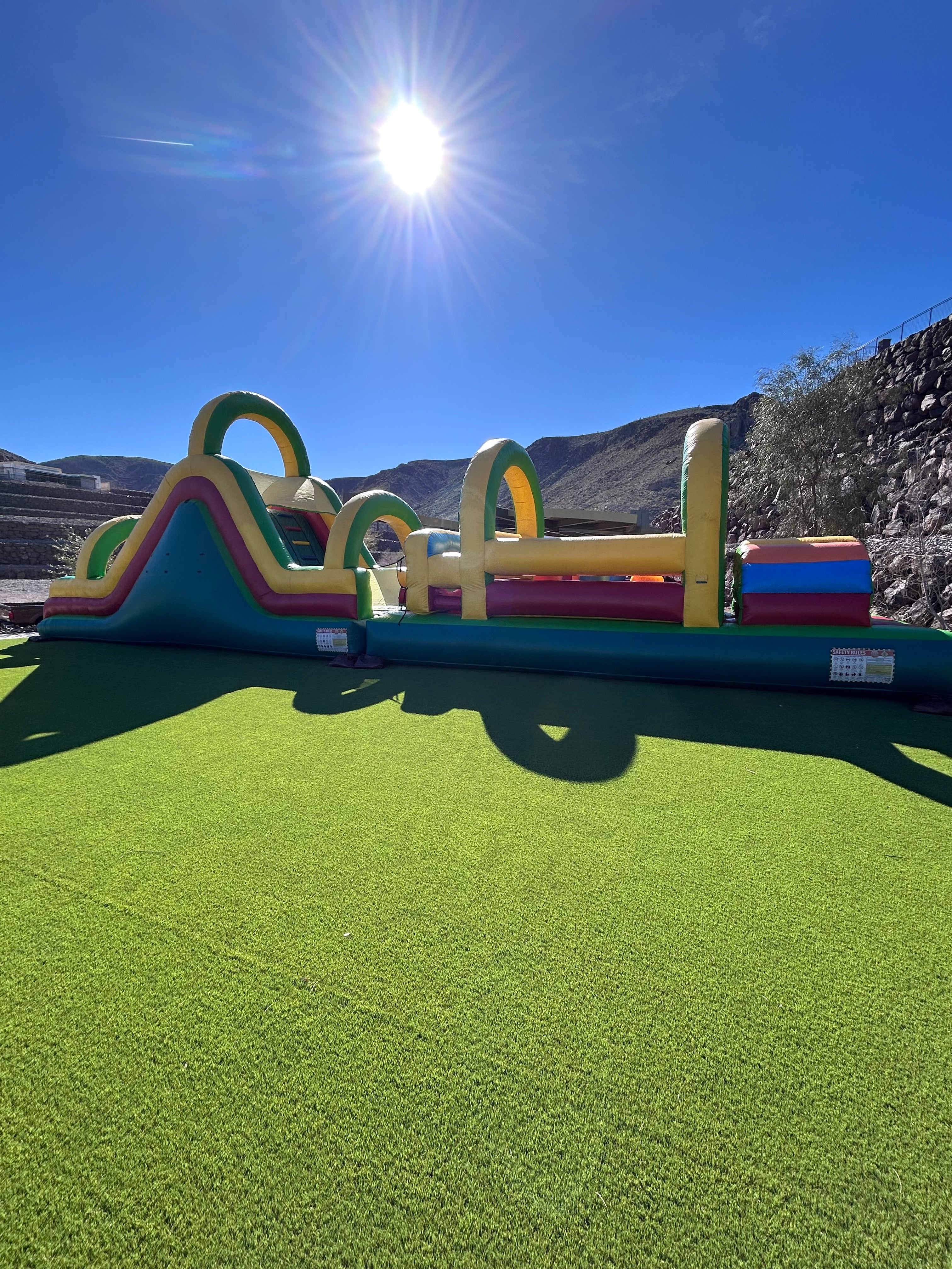 Go Course Dual Lane Obstacle Course