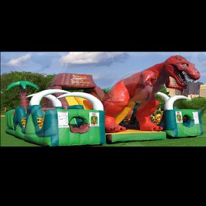 Jurassic Survivor Dual Lane Obstacle Course