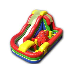 Obstacle Rock Climb Bounce House