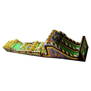 98' Toxic Stunt Run Dual Lane Obstacle Course