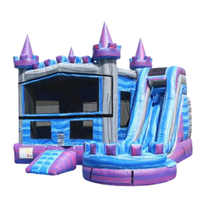 5-in-1 or 6-in-1 Marble Princess Castle Wet or Dry Banner Combo