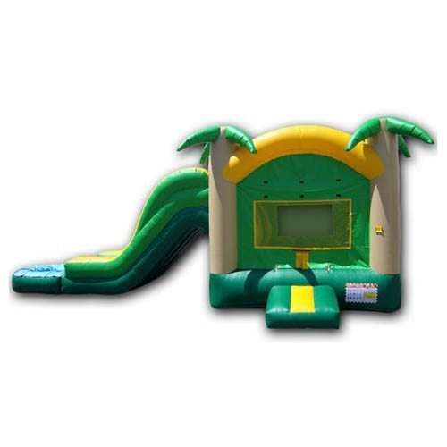 Tropical Jump-n-Slide Wet or Dry Combo