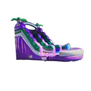 18' Purple Bahama Breeze Wet or Dry Slide