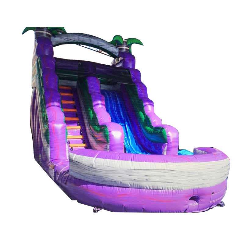 18' Purple Bahama Breeze Wet or Dry Slide