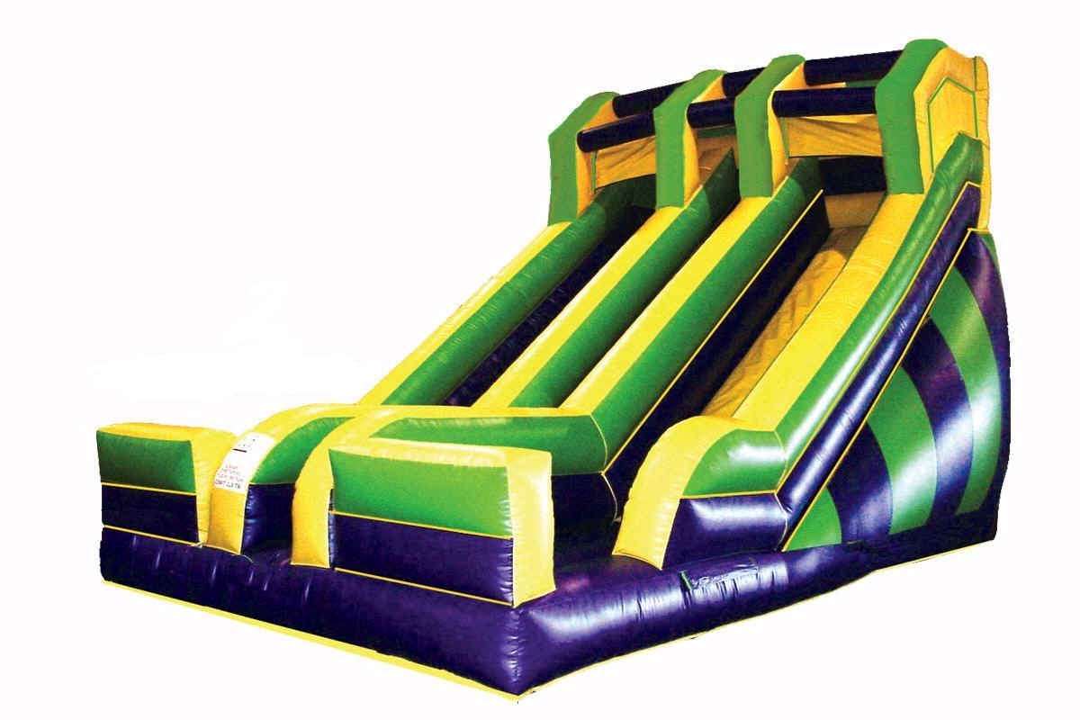 24' Dual Lane Slide - DRY USE ONLY