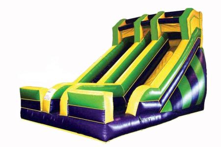 24' Dual Lane Slide - DRY USE ONLY