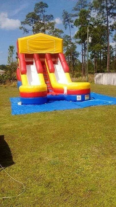 WATERSLIDE/Bounce House Wet with pool CLICK HERE