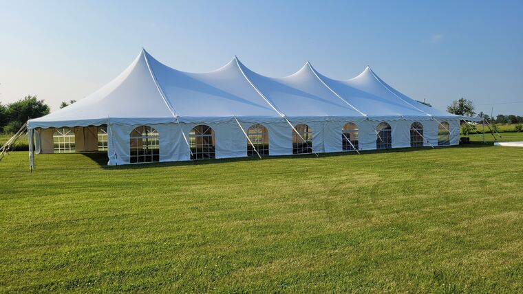 40x100 Pole Tent