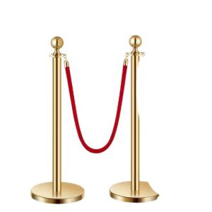 STANCHION POLES AND ROPE
