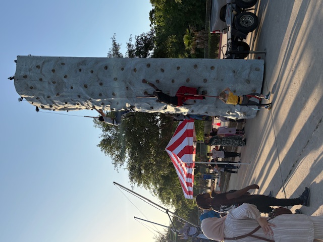 Climbing Rock Wall Incl Staff