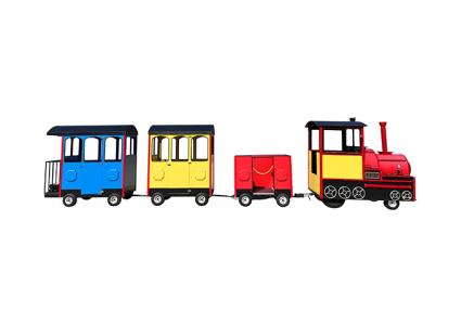 Texas Trackless Train Incl Staff