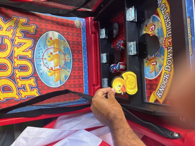 Duck Hunt Carnival Game