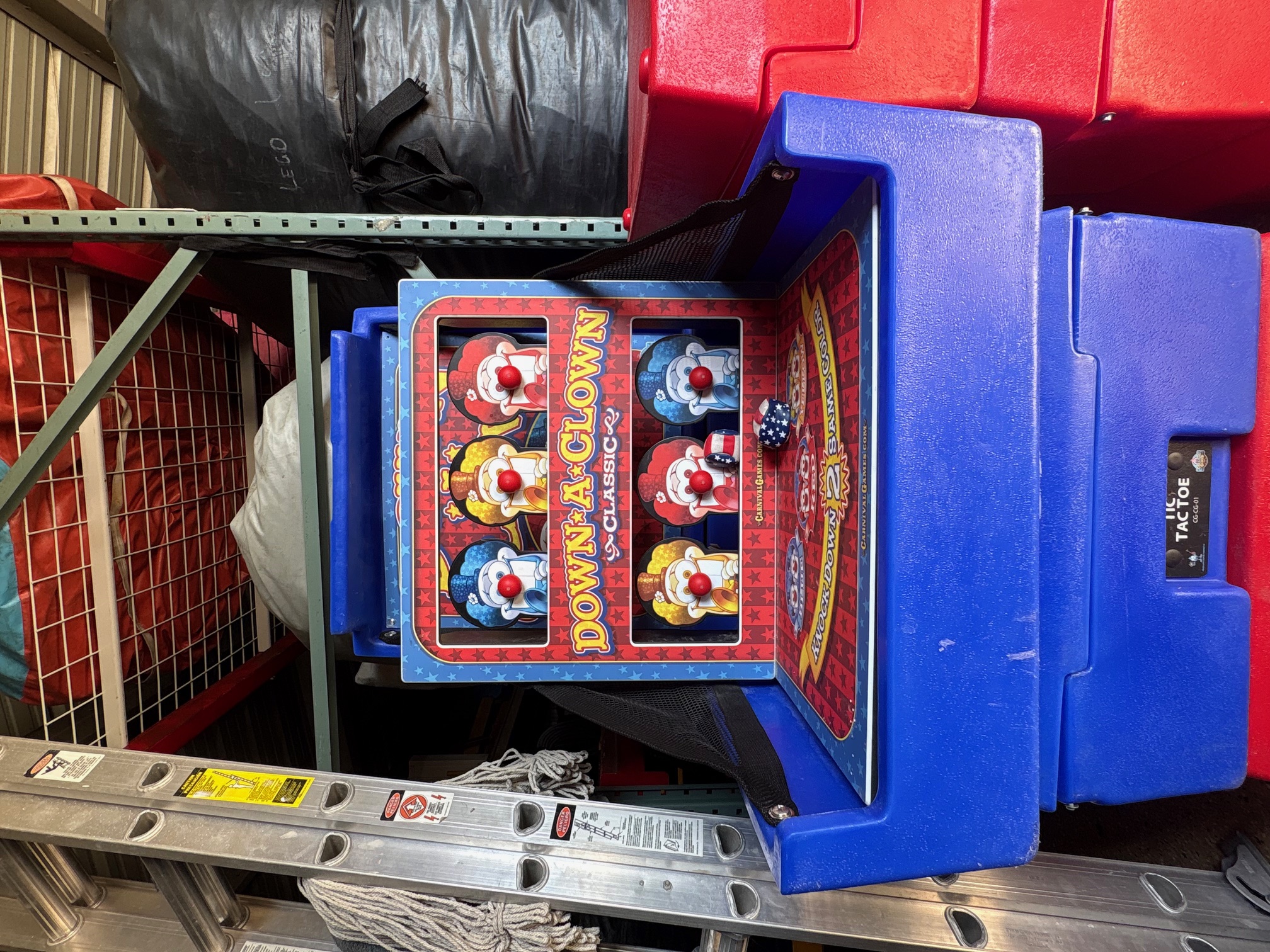 Down A Clown Carnival Game